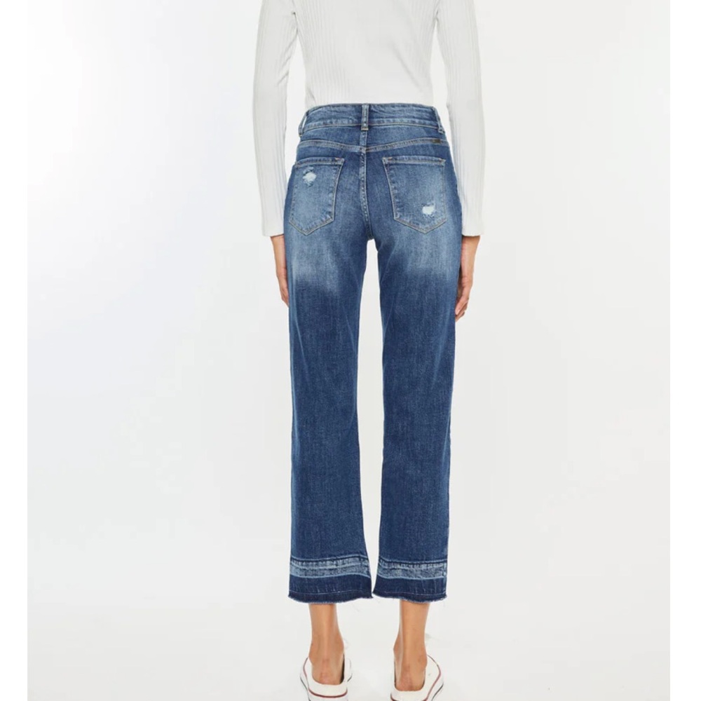Kancan Ultra High Rise Slim Straight Jeans